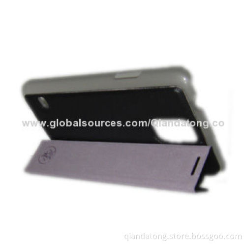 Leather Mobile Phone Case for Samsung Galaxy S5, Flip Style, OEM Orders Welcomed